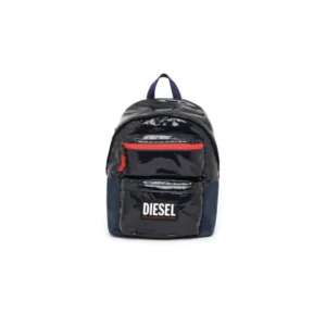 A diesel rodyo pat bag in shiny blue color