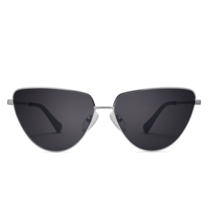A pair of black tinted lola sunglasses