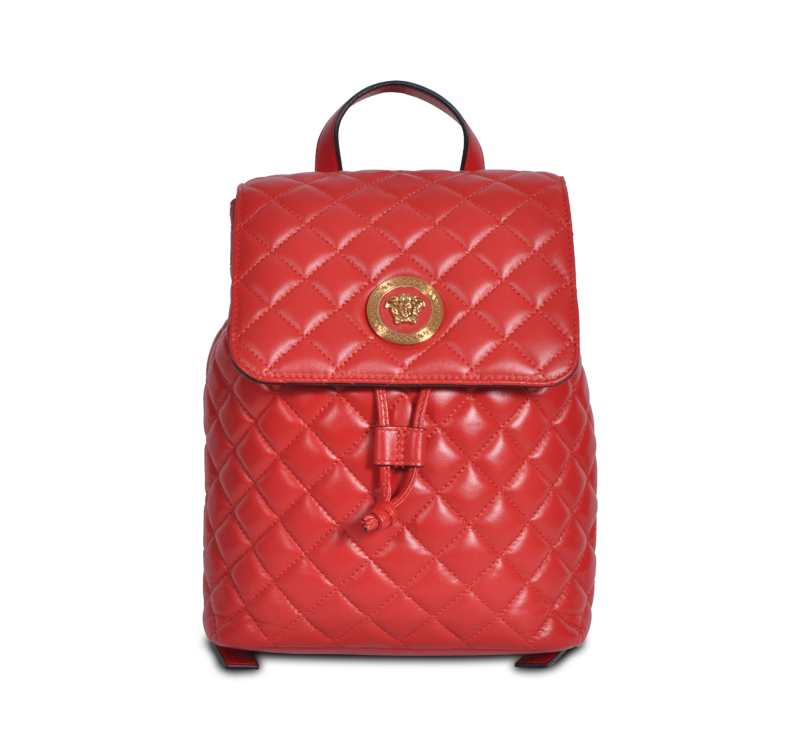 Versace backpack cheap red