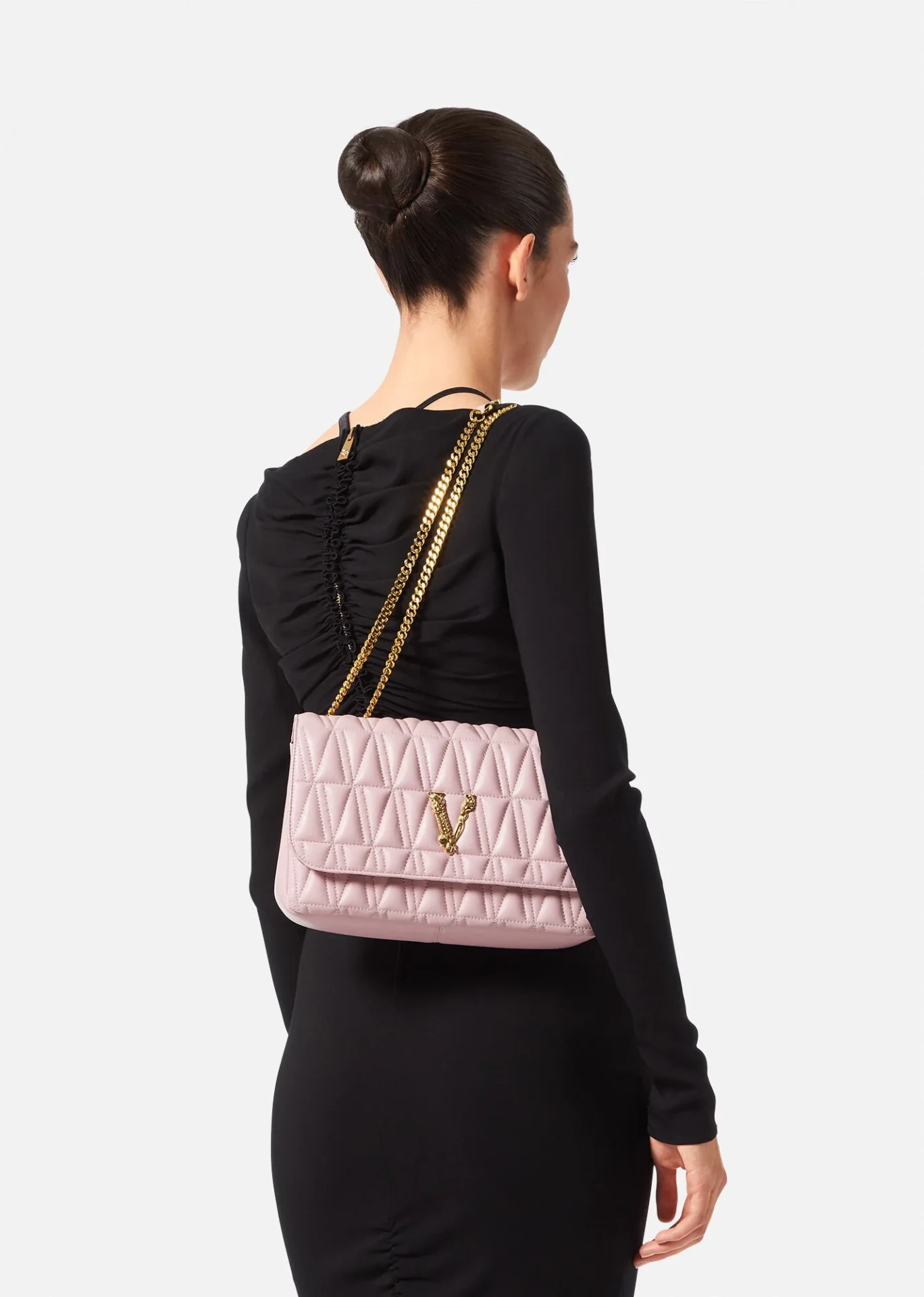 Versace Virtus Small Shoulder Bag for Women