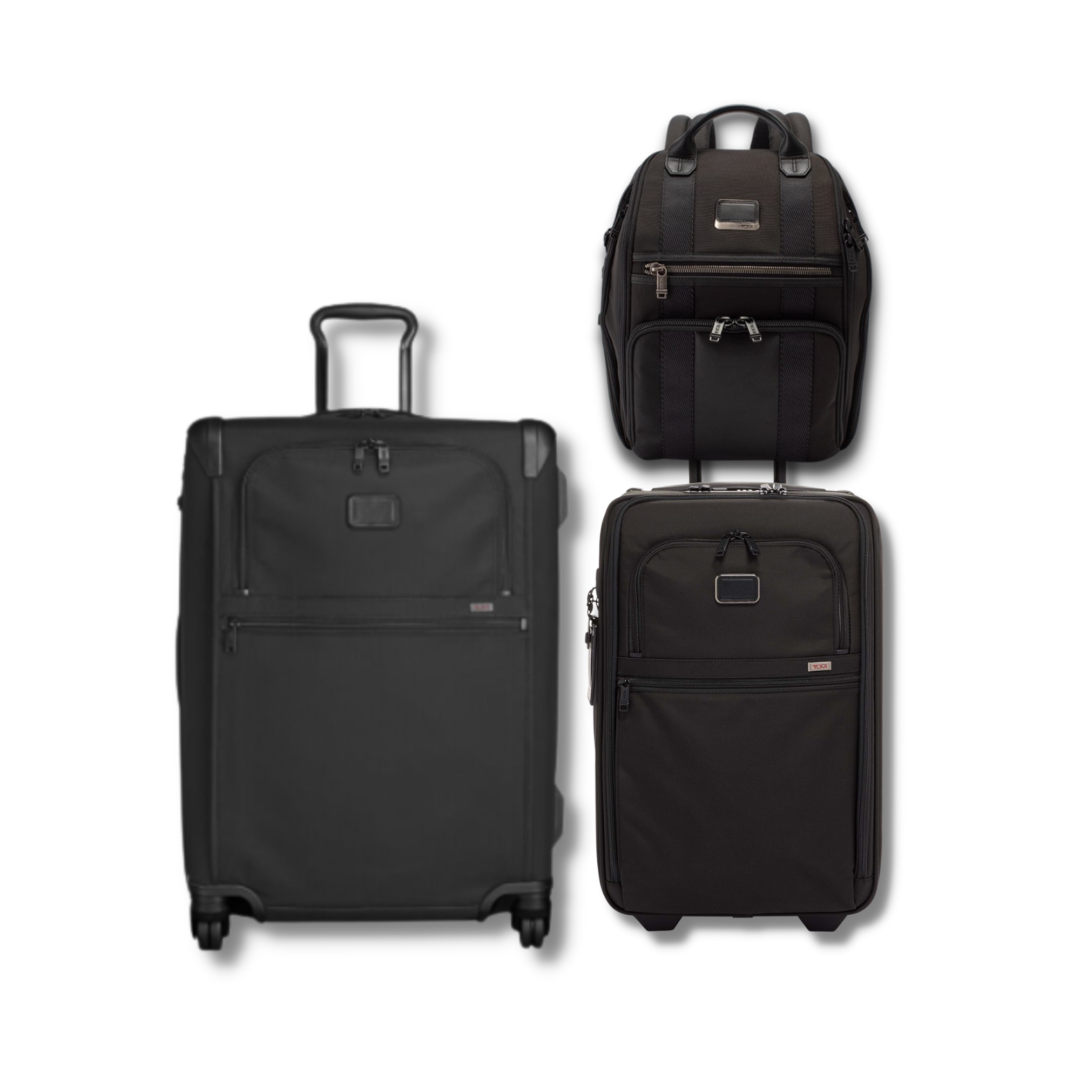 Tumi luggage set on sale sale